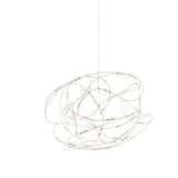 Modern Artistic Stainless Steel LED Pendant Light with Polycarbonate Diffusers