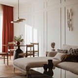 Modern Asymmetric Brass Wall Sconce with Cylindrical Glass Shades for Luxury Interiors