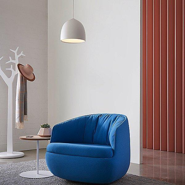 Modern Bell Shape Aluminum Pendant Light Minimalist Hanging LED Ceiling Fixture for Dining Room