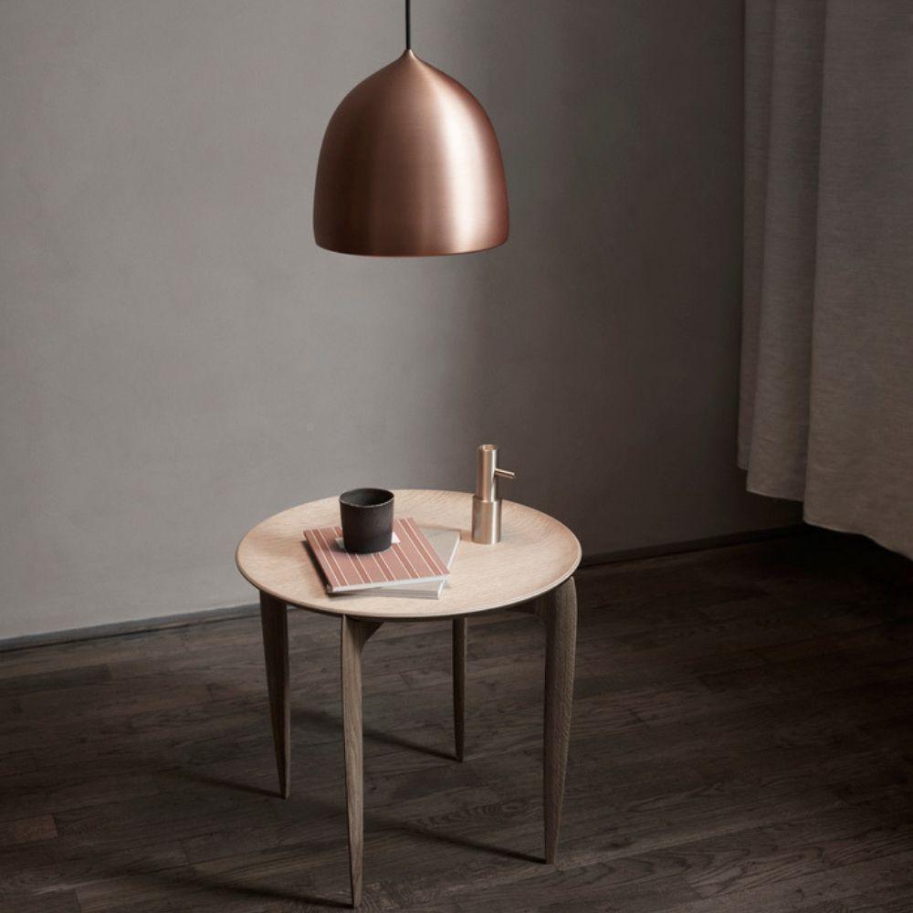 Modern Bell Shape Aluminum Pendant Light Minimalist Hanging LED Ceiling Fixture for Dining Room