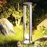 Modern Black Aluminum Landscape Pathway Light IP65 Waterproof LED Garden Pillar Post Lamp