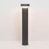 Modern Black Aluminum LED Landscape Path Light Waterproof Outdoor Garden Bollard Lamp 31 Inch