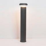 Modern Black Aluminum LED Landscape Path Light Waterproof Outdoor Garden Bollard Lamp 31 Inch