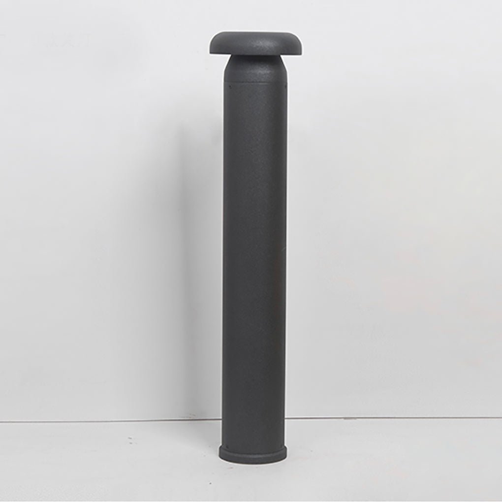 Modern Black Aluminum LED Landscape Path Light Waterproof Outdoor Garden Bollard Lamp 31 Inch