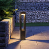 Modern Black Aluminum LED Outdoor Post Light Waterproof Landscape Garden Pathway Lamp