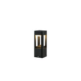 Modern Black Aluminum LED Outdoor Post Light Waterproof Landscape Garden Pathway Lamp