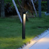 Modern Black Aluminum Outdoor Pathway Light IP65 Waterproof LED Garden Landscape Bollard