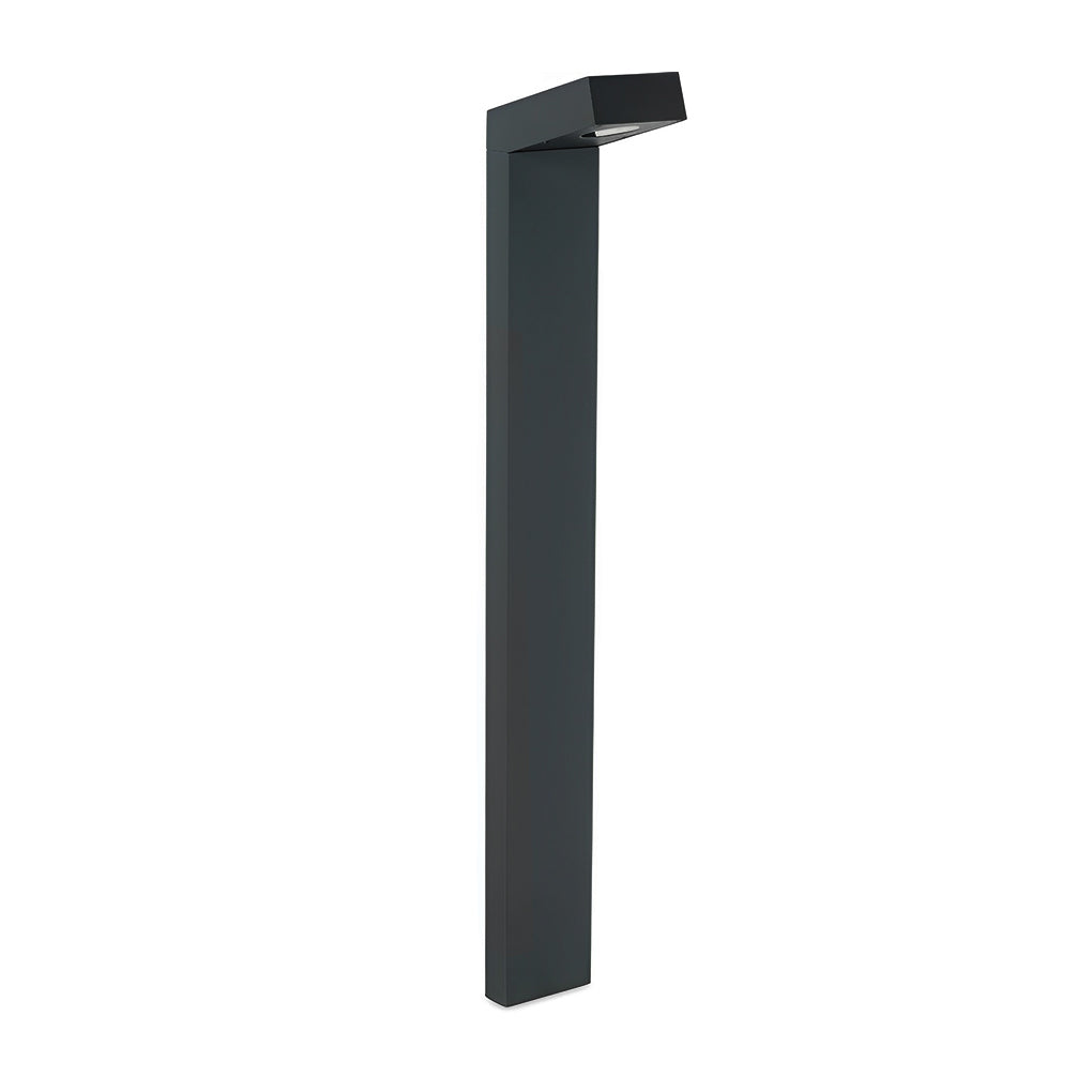 Modern Black Aluminum Outdoor Pathway Light IP65 Waterproof LED Garden Landscape Bollard