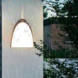 Modern Black Aluminum Outdoor Wall Sconce LED Waterproof Porch Light Garden Lighting Fixture