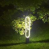 Modern Black Aluminum Solar Pathway Lights IP65 Waterproof LED Landscape Garden Path Lighting