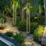 Modern Black Aluminum Solar Pathway Lights IP65 Waterproof LED Landscape Garden Path Lighting