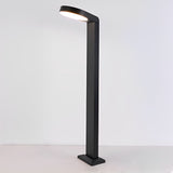 Modern Black Aluminum Waterproof LED Lawn Lamp for Outdoor Garden Path Lighting