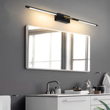 Modern Black and Gold Linear LED Bathroom Vanity Light Wall Sconce for Mirror and Powder Room