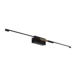Modern Black and Gold Linear LED Bathroom Vanity Light Wall Sconce for Mirror and Powder Room