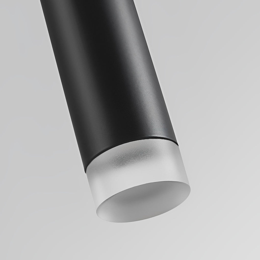 Modern Black Conical Tube Pendant Light COB LED Nordic Hanging Lamp for Dining Room