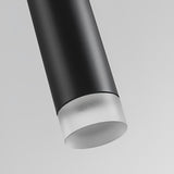 Modern Black Conical Tube Pendant Light COB LED Nordic Hanging Lamp for Dining Room