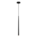 Modern Black Conical Tube Pendant Light COB LED Nordic Hanging Lamp for Dining Room