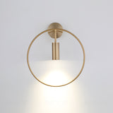 Modern Black Geometric Adjustable Wall Sconce for Bedside and Reading Nooks