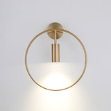 Modern Black Geometric Adjustable Wall Sconce for Bedside and Reading Nooks
