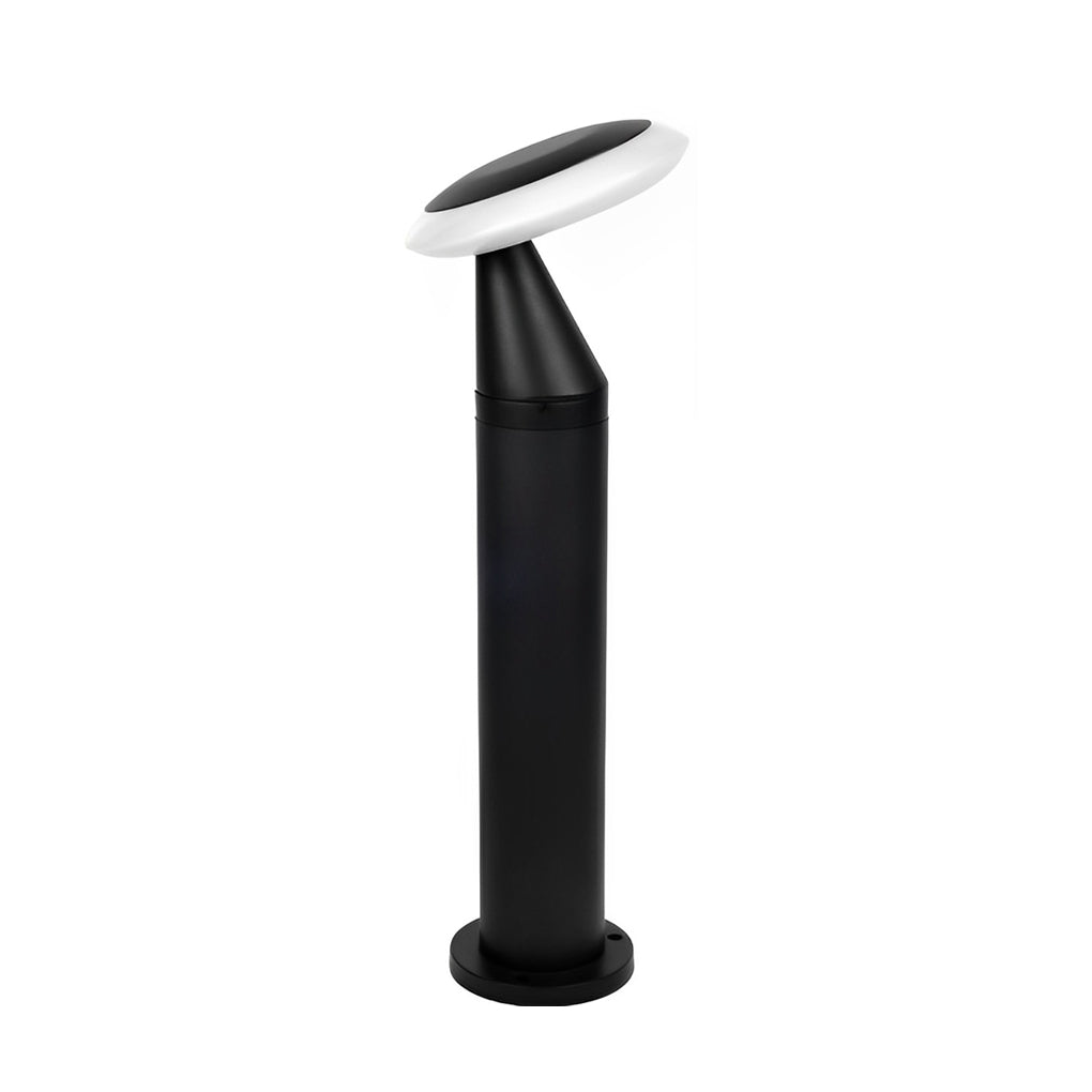 Modern Black LED Mushroom Pathway Light Waterproof Outdoor Aluminum Landscape Lawn Lamp