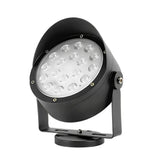 Modern Black LED Outdoor Landscape Spotlight 24W Adjustable IP65 Waterproof Yard Light