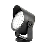 Modern Black LED Outdoor Landscape Spotlight 24W Adjustable IP65 Waterproof Yard Light