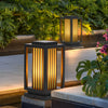 Modern Black LED Outdoor Path Light IP65 Waterproof Minimalist Garden Lawn Lamp for Villa Walkways