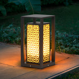 Modern Black LED Outdoor Path Light Waterproof Landscape Garden Lawn Lamp Warm White Lighting