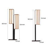 Modern Black LED Outdoor Pathway Light Waterproof Stainless Steel Garden Lawn Bollard Lamp