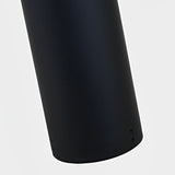 Modern Black LED Outdoor Pole Light Waterproof Minimalist Garden Yard Lamp Post for Villa