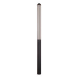 Modern Black LED Outdoor Pole Light Waterproof Minimalist Garden Yard Lamp Post for Villa