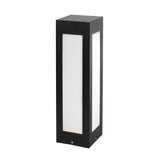 Modern Black LED Solar Pathway Lights Waterproof Outdoor Garden Lawn Lamp