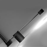 Modern Black Minimalist Linear LED Wall Sconce Nordic Artistic Light for Living Room
