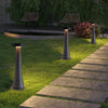 Modern Black Mushroom LED Landscape Path Light Waterproof Aluminum Outdoor Garden Bollard