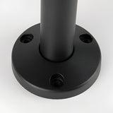 Modern Black Mushroom LED Outdoor Path Light Waterproof IP65 Garden Landscape Pedestal Lamp