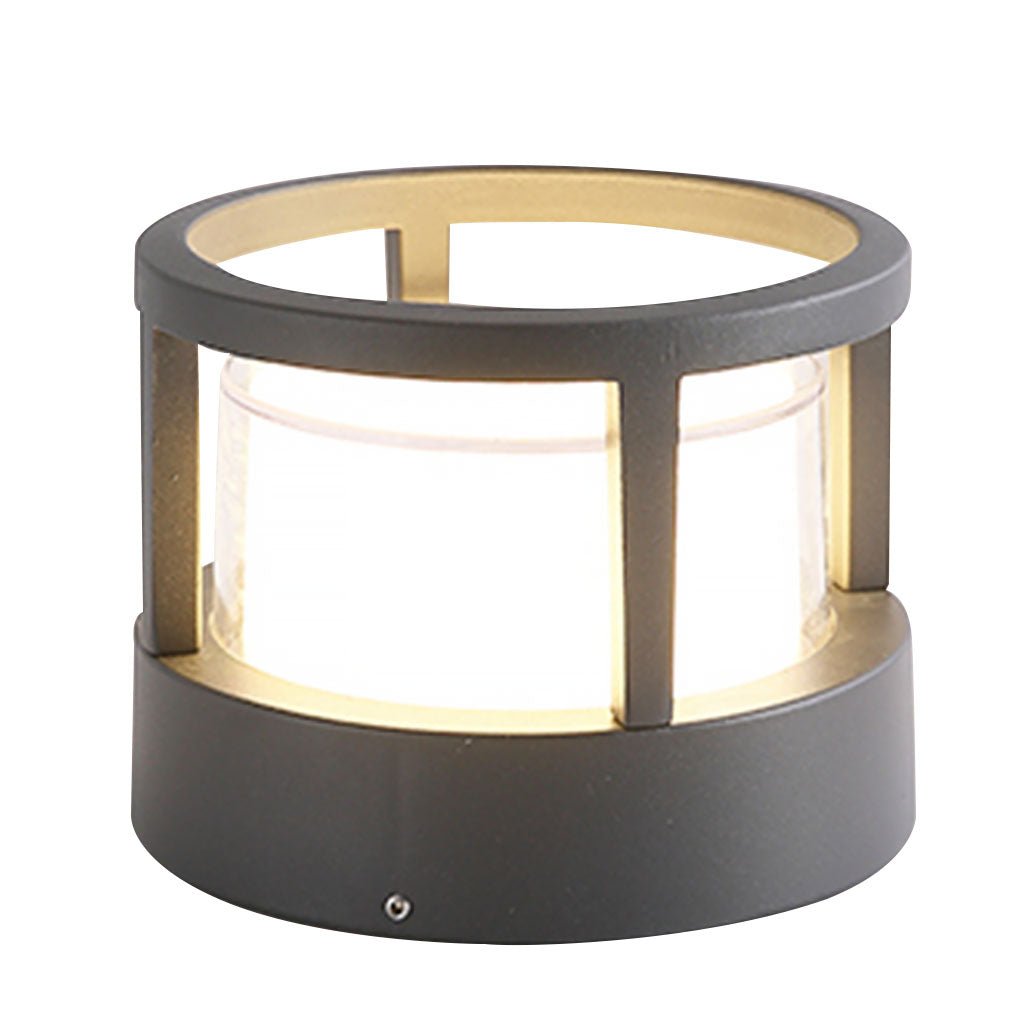 Modern Black Outdoor LED Path Light Waterproof IP65 Landscape Lighting for Garden Courtyard and Villa