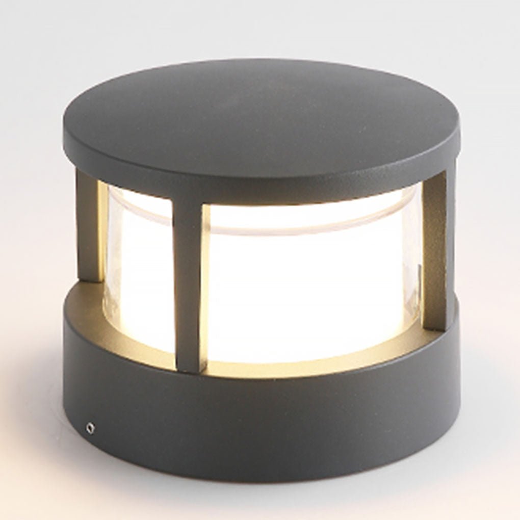 Modern Black Outdoor LED Path Light Waterproof IP65 Landscape Lighting for Garden Courtyard and Villa
