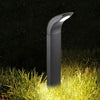 Modern Black Outdoor Pathway Lights Waterproof IP65 COB LED Garden Landscape Bollard Lighting