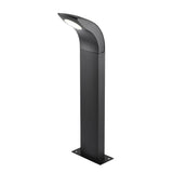 Modern Black Outdoor Pathway Lights Waterproof IP65 COB LED Garden Landscape Bollard Lighting