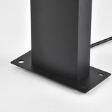 Modern Black Outdoor Pathway Lights Waterproof IP65 COB LED Garden Landscape Bollard Lighting