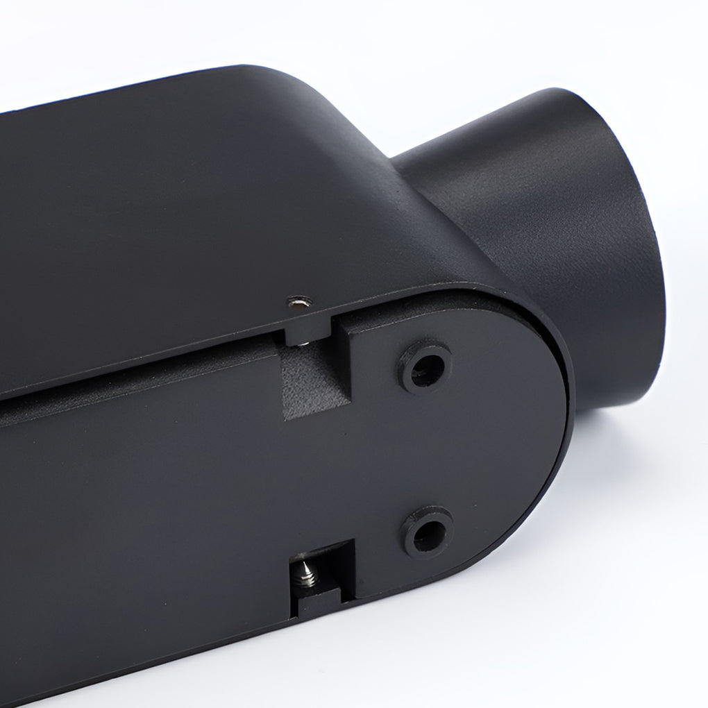 Modern Black Outdoor Wall Sconce IP65 Waterproof LED Up and Down Exterior Aluminum Light Fixture