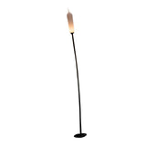 Modern Black Reed LED Landscape Path Light Waterproof Outdoor Lawn Garden Pathway Lighting
