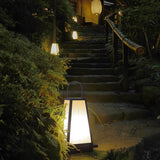 Modern Black Retro LED Outdoor Lantern Waterproof Pathway Garden Light for Patios and Lawns