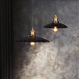 Modern Black Skirt Pendant Light Iron Hanging Lamp for Kitchen and Dining Room