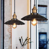 Modern Black Skirt Pendant Light Iron Hanging Lamp for Kitchen and Dining Room