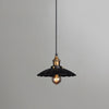 Modern Black Skirt Pendant Light Iron Hanging Lamp for Kitchen and Dining Room
