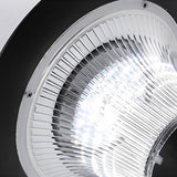 Modern Black Solar Fence Post Light Waterproof Round LED Outdoor Pillar Lamp for Garden Yard