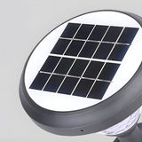 Modern Black Solar LED Landscape Path Lights with Ground Stake for Garden and Walkway