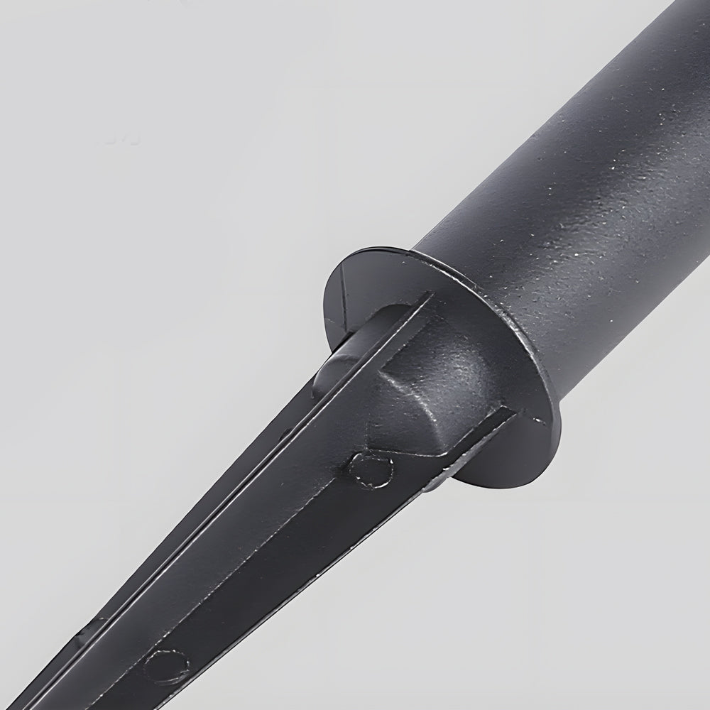 Modern Black Solar LED Landscape Path Lights with Ground Stake for Garden and Walkway