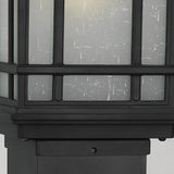 Modern Black Solar Path Lights Waterproof Outdoor Garden Landscape LED Lighting